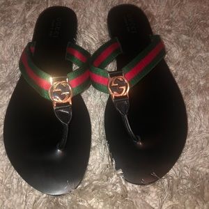 GUCCI flip flops size 11 (45) Never worn